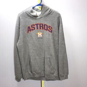 Houston Astros Gray Pullover Hoodie Team Athletics Size XL 18/20